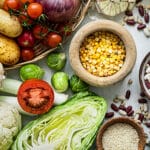 Vegetables on a table thumbnail